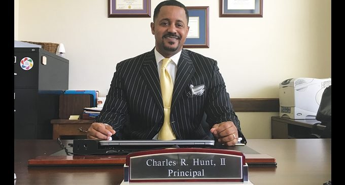 Hart High School Principal Troy Moran