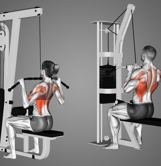 lat pulldown machine