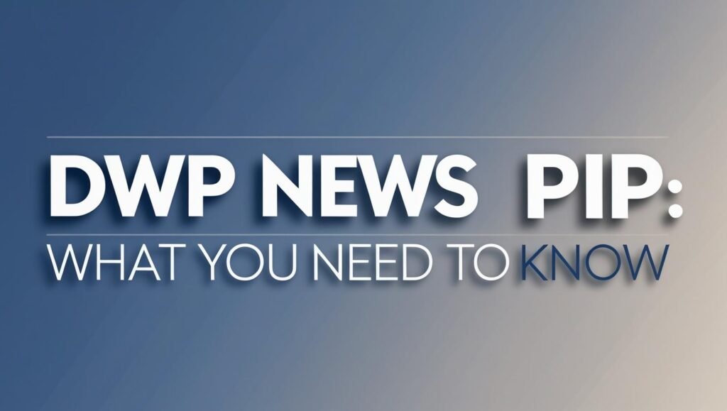 DWP News PIP