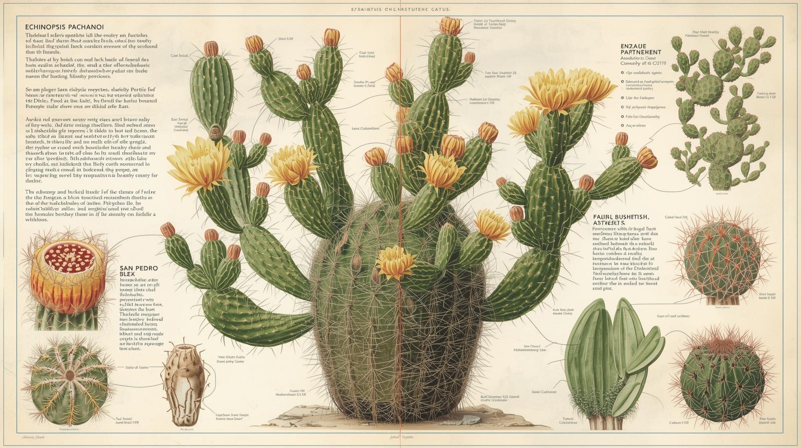 Echinopsis Pachanoi Cactus San Pedro