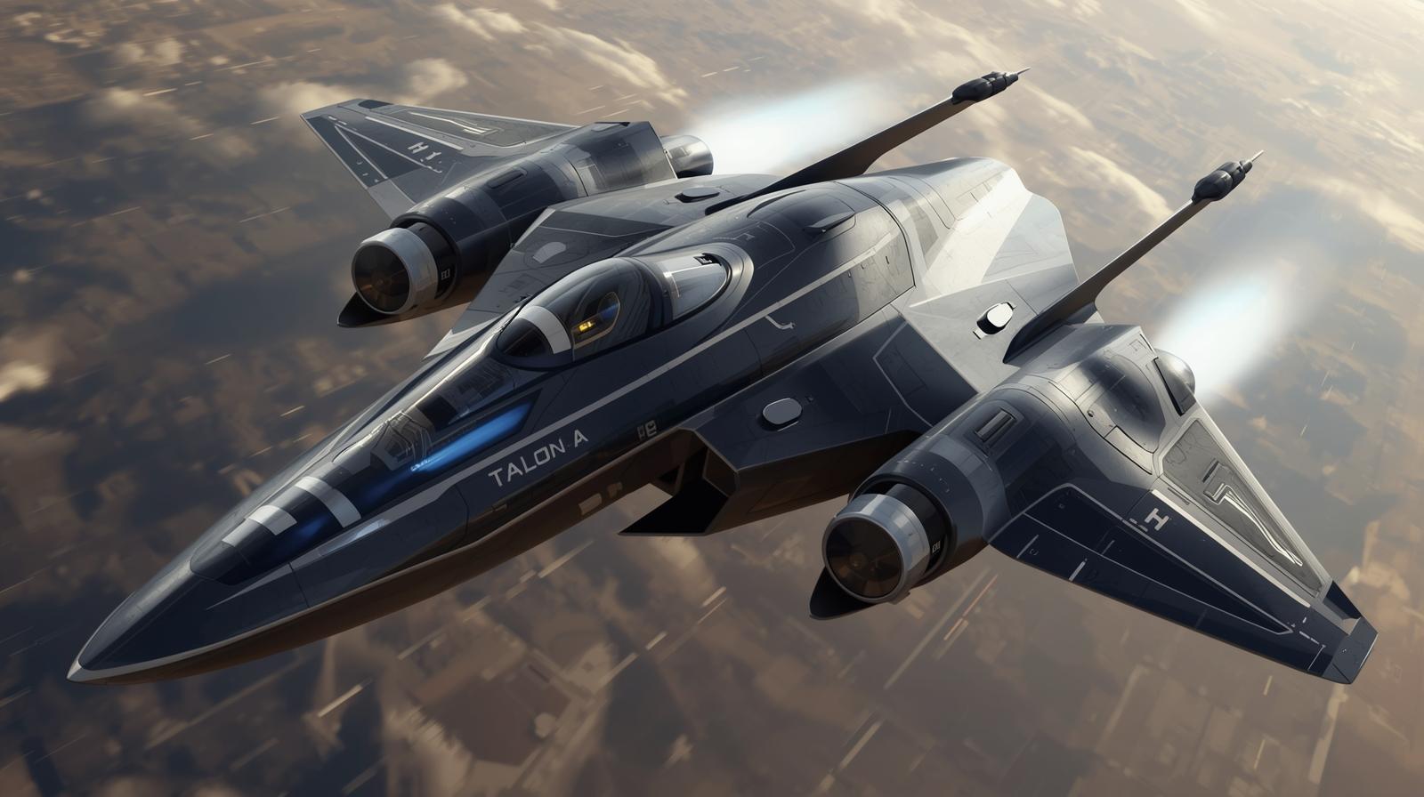 H13 Engines Hypersonic Vehicle Talon-A