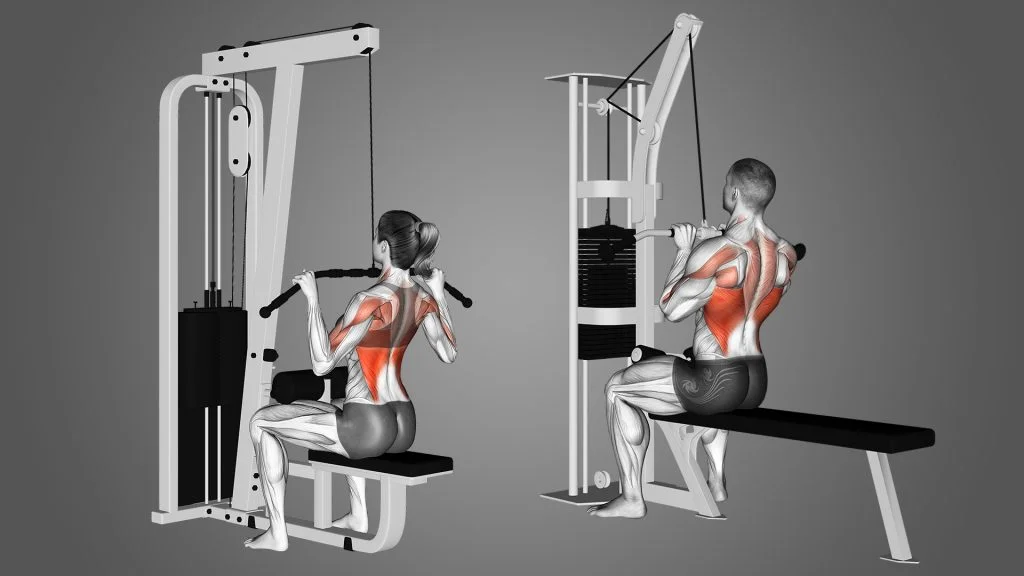 lat pulldown machine